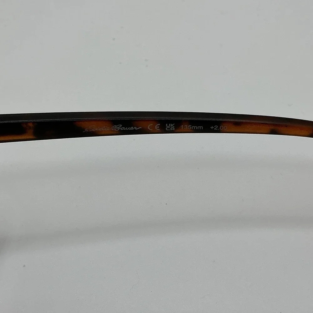 EDDIE BAUER Eyeglasses Glasses Readers Frame‎ EB39447 +2.00 Tortoise